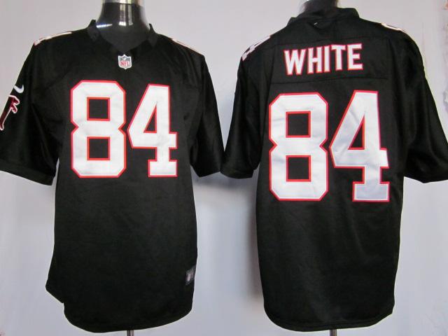 Nike Atlanta Falcons #84 Roddy White Black Game NFL Jerseys Cheap