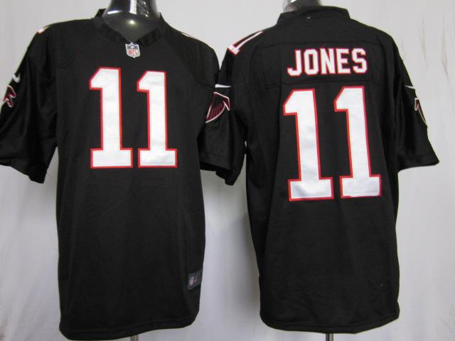 Nike Atlanta Falcons #11 Julio Jones Black Game Nike NFL Jerseys Cheap
