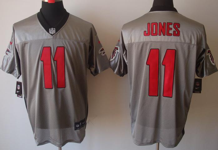 Nike Atlanta Falcons #11 Julio Jones Grey Shadow NFL Jerseys Cheap
