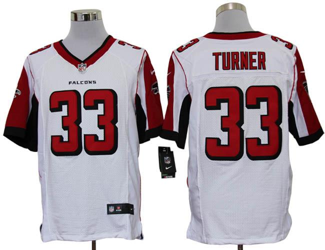 Nike Atlanta Falcons #33 Michael Turner White Elite Nike NFL Jerseys Cheap
