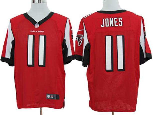 Nike Atlanta Falcons #11 Julio Jones Red Elite Nike NFL Jerseys Cheap