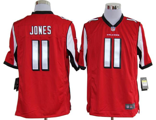 Nike Atlanta Falcons #11 Julio Jones Red Game Nike NFL Jerseys Cheap