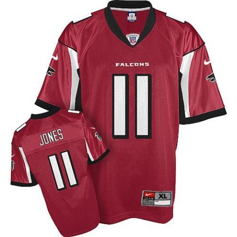 Nike Atlanta Falcons #11 Julio Jones Red Nike NFL Jerseys Cheap