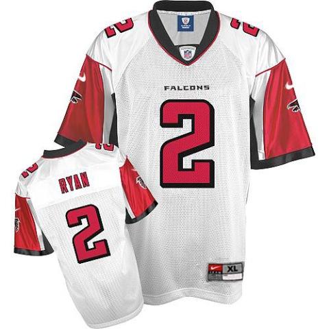 Nike Atlanta Falcons #2 Matt Ryan White Nike NFL Jerseys Cheap