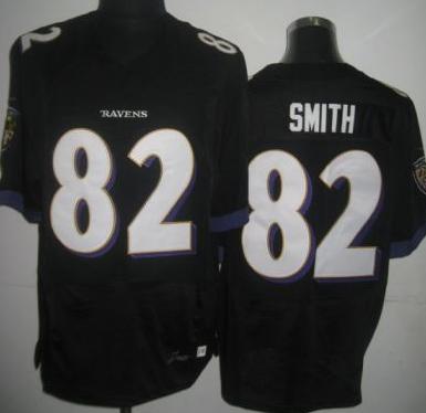 Nike Baltimore Ravens 82 Torrey Smith Black Elite NFL Jerseys 2013 New Style Cheap