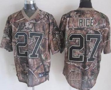 Nike Baltimore Ravens #27 Ray Rice Camo Realtree Nike NFL Jersey Cheap