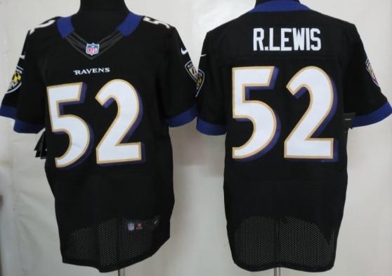 Nike Baltimore Ravens #52 Ray Lewis Black Elite Nike NFL Jerseys Cheap