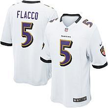 Nike Baltimore Ravens #5 Joe Flacco White Nike NFL Jerseys Cheap