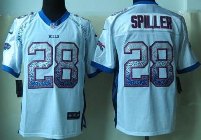 Nike Buffalo Bills 28 C.J. Spiller Drift Fashion Elite White NFL Jerseys Cheap