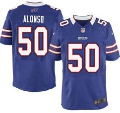 Nike Buffalo Bills #50 Kiko Alonso Elite Blue NFL Jerseys Cheap