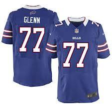 Nike Buffalo Bills 77 Cordy Glenn Blue Elite Jersey Cheap