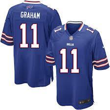 Nike Buffalo Bills 11 T.J. Graham Blue Elite Jersey Cheap