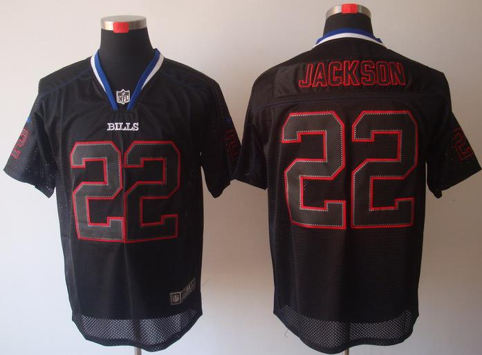 Nike Buffalo Bills 22# Jackson Lights Out Black Elite NFL Jerseys Cheap