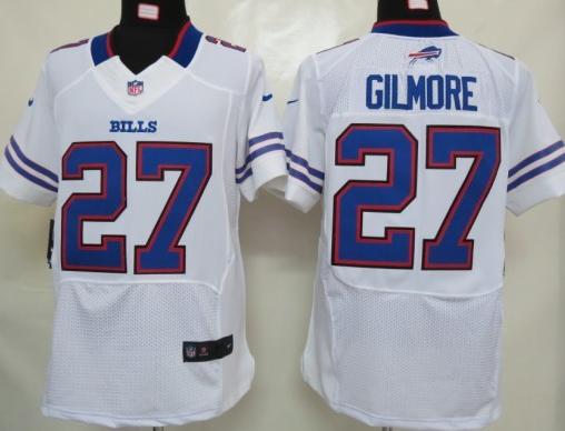 Nike Buffalo Bills 27# Stephon Gilmore White Elite Nike NFL Jerseys Cheap