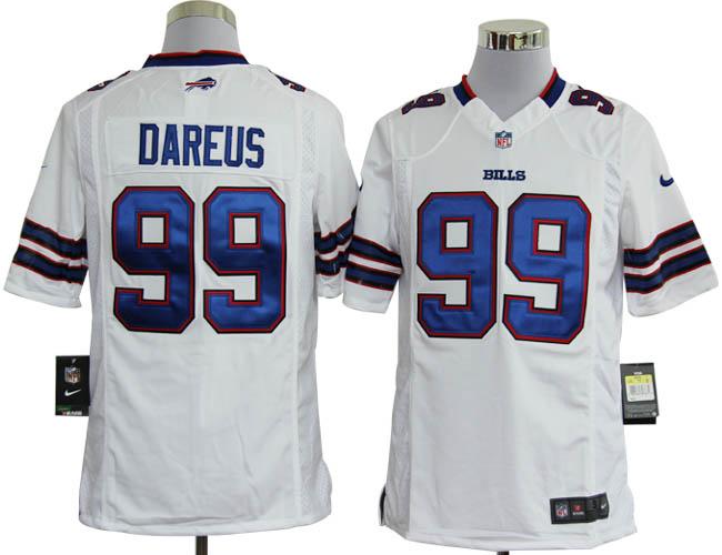 Nike Buffalo Bills 99 Marcell Dareus White Game Nike NFL Jerseys Cheap
