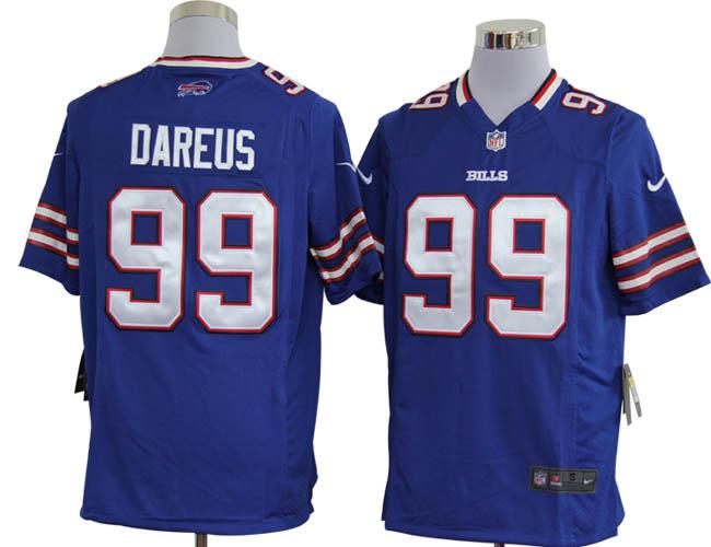 Nike Buffalo Bills 99 Marcell Dareus Blue Game Nike NFL Jerseys Cheap