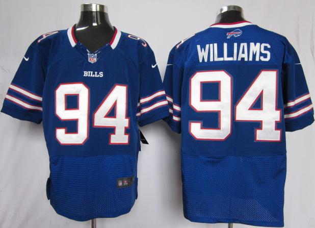 Nike Buffalo Bills #94 Williams Blue Elite Nike NFL Jerseys Cheap