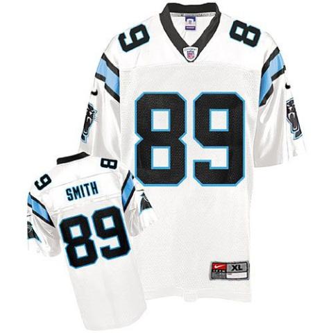 Nike Carolina Panthers #89 Steve Smith White Nike NFL Jerseys Cheap