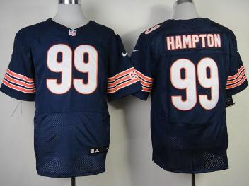 Nike Chicago Bears 99 Dan Hampton Team Color Blue Elite NFL Jerseys Cheap