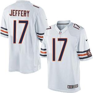 Nike Chicago Bears 17 Alshon Jeffery White LIMITED NFL Jerseys Cheap