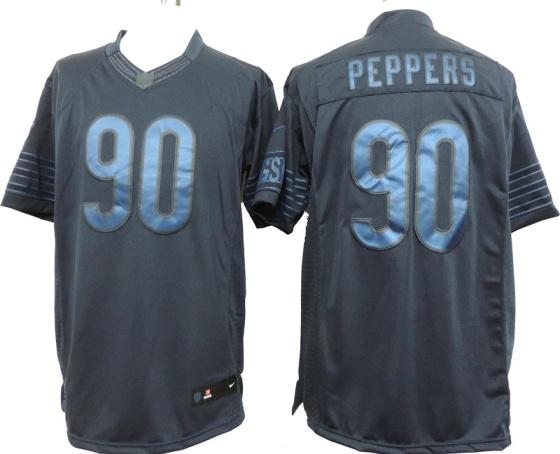 Nike Chicago Bears 90 Julius Peppers Blue Drenched Limited NFL Jerseys Cheap