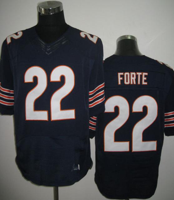 Nike Chicago Bears 22# Matt Forte Blue Elite NFL Jerseys Cheap