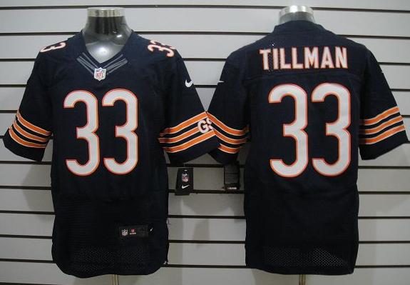 Nike Chicago Bears 33 Charles Tillman Blue Elite NFL Jerseys Cheap