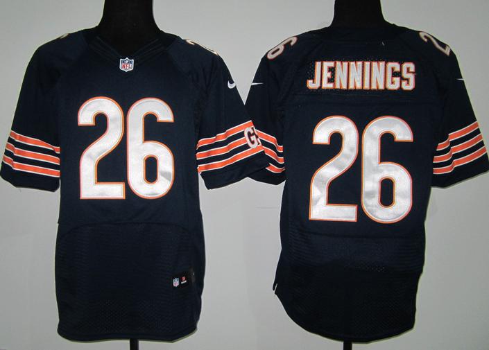 Nike Chicago Bears #26 Tim Jennings Blue Elite NFL Jerseys Cheap