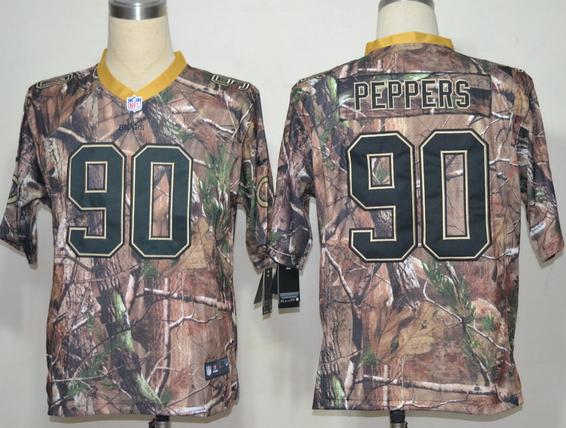Nike Chicago Bears 90 Julius Peppers Camo Realtree NFL Jersey Cheap