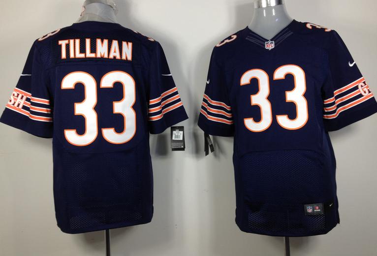 Nike Chicago Bears 33 Tillman Blue Elite NFL Jerseys Cheap
