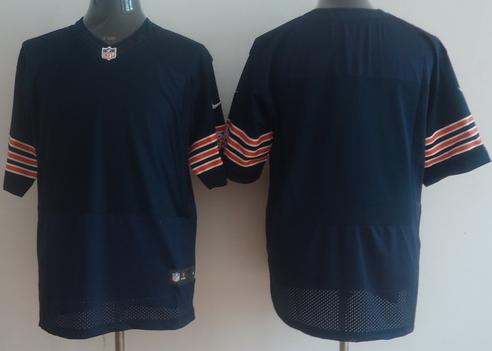 Nike Chicago Bears Blank Blue Elite Nike NFL Jersey Cheap