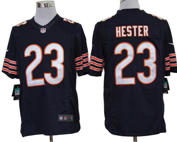 Nike Chicago Bears #23 Hester Blue Game LIMITED NFL Jerseys Cheap