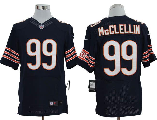 Nike Chicago Bears 99# Shea McClellin Blue Elite Nike NFL Jersey Cheap