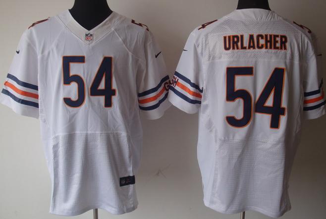 Nike Chicago Bears #54 Brian Urlacher White Elite Nike NFL Jersey Cheap