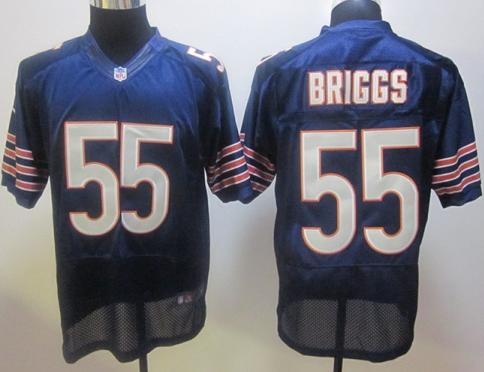 Nike Chicago Bears #55 Lance Briggs blue Nike NFL Jerseys Cheap