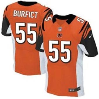 Nike Cincinnati Bengals 55 Vontaze Burfict Orange Elite NFL Jerseys Cheap
