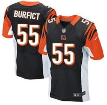 Nike Cincinnati Bengals 55 Vontaze Burfict Black Elite NFL Jerseys Cheap