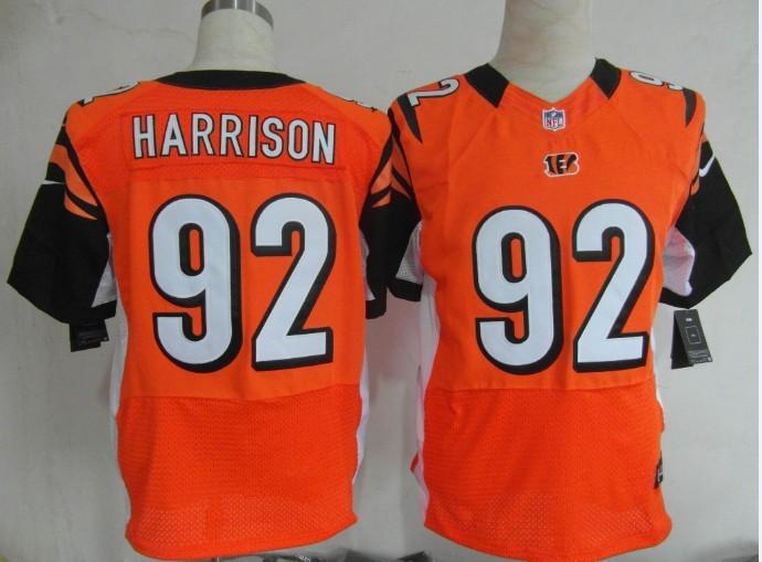 Nike Cincinnati Bengals 92 James Harrison Orange Elite NFL Jerseys Cheap