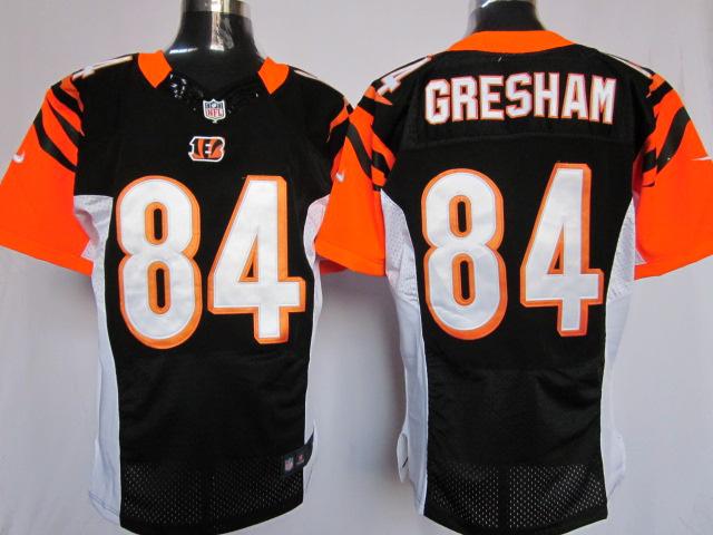 Nike Cincinnati Bengals 84 Jermaine Gresham Black Elite NFL Jerseys Cheap