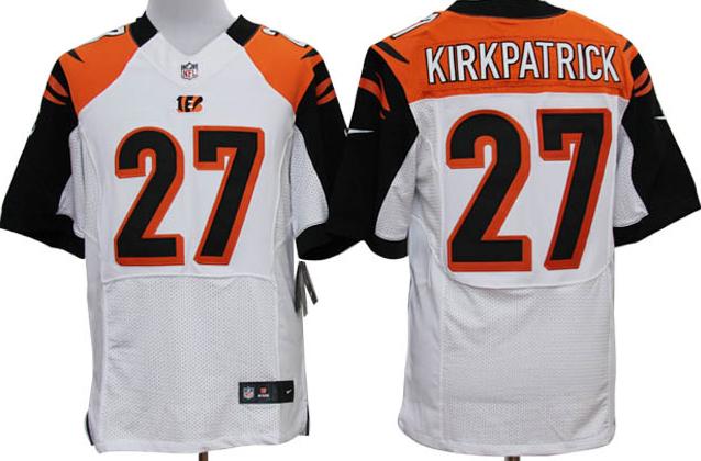 Nike Cincinnati Bengals 27# Dre Kirkpatrick White White Nike NFL Jerseys Cheap