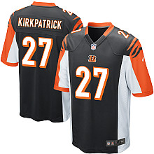 Nike Cincinnati Bengals 27# Dre Kirkpatrick Black Nike NFL Jerseys Cheap