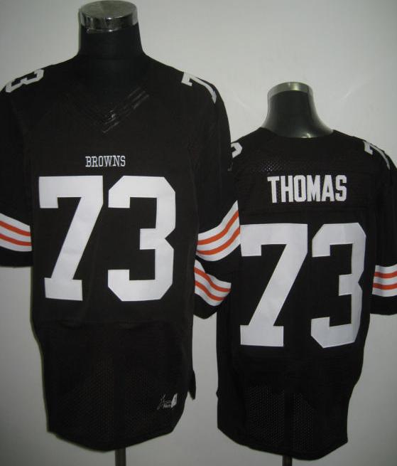 Nike Cleveland Browns 73 Joe Thomas Brown Elite NFL Jerseys Cheap