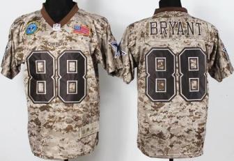 Nike Dallas Cowboys 88 Dez Bryant Salute to Service Digital Camo Elite NFL Jersey Cheap