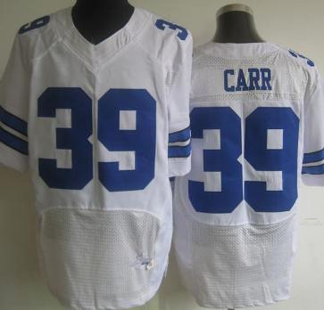 Nike Dallas Cowboys 39 Brandon Carr Elite White NFL Jerseys Cheap