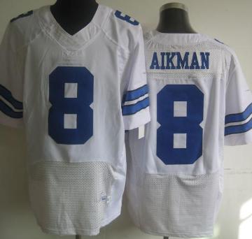 Nike Dallas Cowboys 8 Troy Aikman Elite White NFL Jerseys Cheap