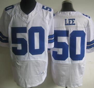 Nike Dallas Cowboys 50 Sean Lee Elite White NFL Jerseys Cheap