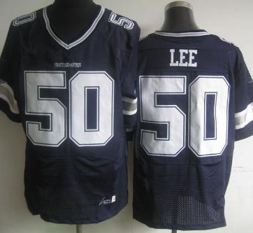 Nike Dallas Cowboys 50 Sean Lee Elite Blue NFL Jerseys Cheap