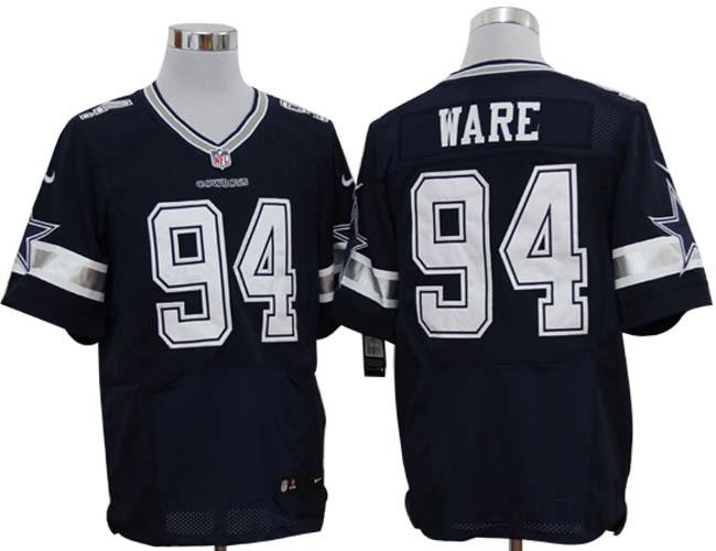 Nike Dallas Cowboys 94 DeMarcus Ware Blue Elite NFL Jerseys Cheap