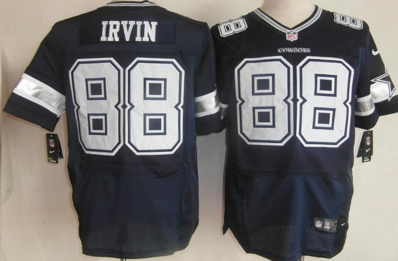 Nike Dallas Cowboys 88 Michael Irvin Blue Elite NFL Football Jerseys Cheap