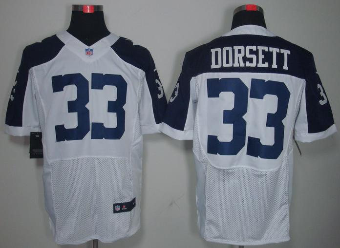 Nike Dallas Cowboys 33 Tony Dorsett White Thankgivings Elite NFL Jerseys Cheap